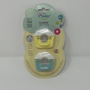 NEW Little Toader Cookie Silicone Pacifier Cupcake Design 3m+ BPA PVC Free